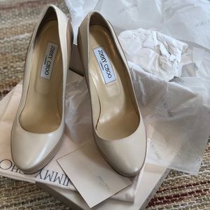 Jimmy Choo 123 Sepia heels